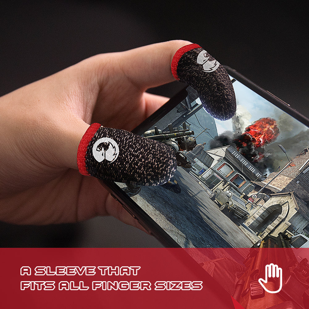 1 Pair GameSir Sensitive Sweat-proof Anti-slip Breathable Mobile Phone Game Playing Finger Cover 1 Pair GameSir Sensitive Sweat-proof Anti-slip Breathable Mobile Phone Game Playing Finger Cover